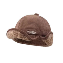 Casquette Bonnet Never Give Up - Marron / Unique
