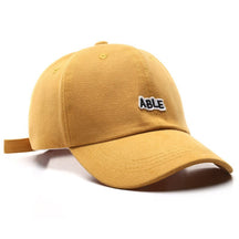 Casquette Brodée Able - Jaune / Unique