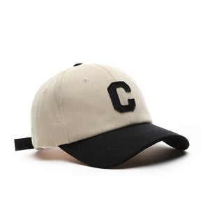 Casquette Brodée C - Noir / Unique