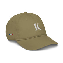 Casquette Brodée Coton Bio K - Marron / Unique