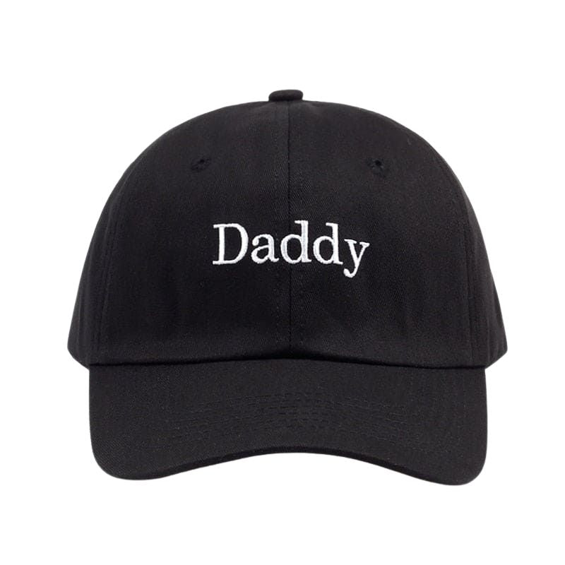 Casquette Brodée Daddy - Noir / Unique