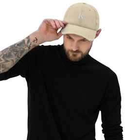 Casquette Brodée Effet Usé K