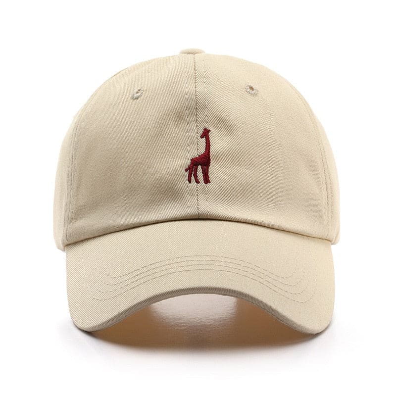 Casquette Brodée Girafe