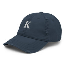Casquette Brodée K - Bleu marine / Unique