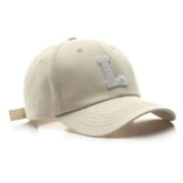 Casquette Brodée L - Beige / Unique