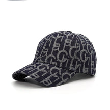 Casquette Brodée Lettre - Noir / Unique