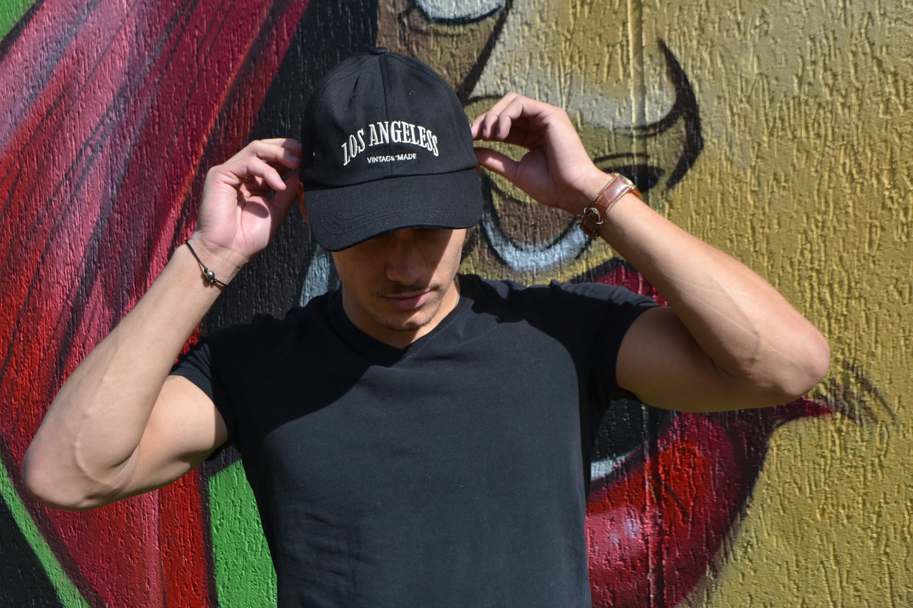 Casquette Brodée Los Angeless Vintage