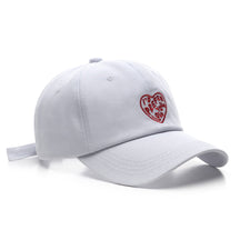 Casquette Brodée Love - Blanc / Unique