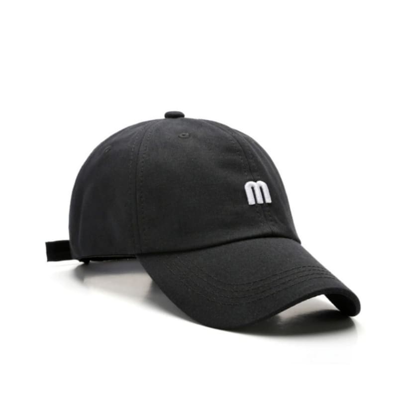 Casquette Brodée M - Noir / Unique