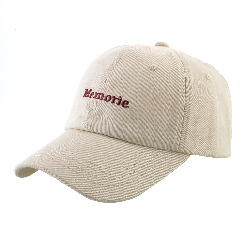 Casquette Brodée Memorie - Beige / Unique