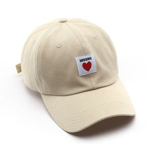 Casquette Brodée Missing love