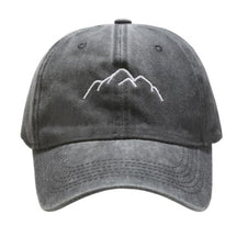 Casquette Brodée Montagne - Gris / Unique