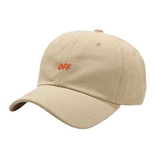 Casquette Brodée Off - Beige / Unique