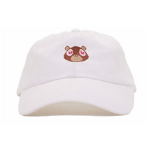 Casquette Brodée Ourson - Blanc / Unique