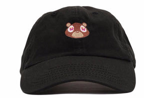 Casquette Brodée Ourson - Noir / Unique