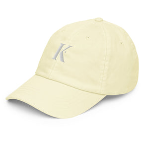 Casquette Brodée Pastel Femme K - Jaune / Unique