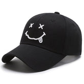Casquette Brodée Smile - Noir / Unique