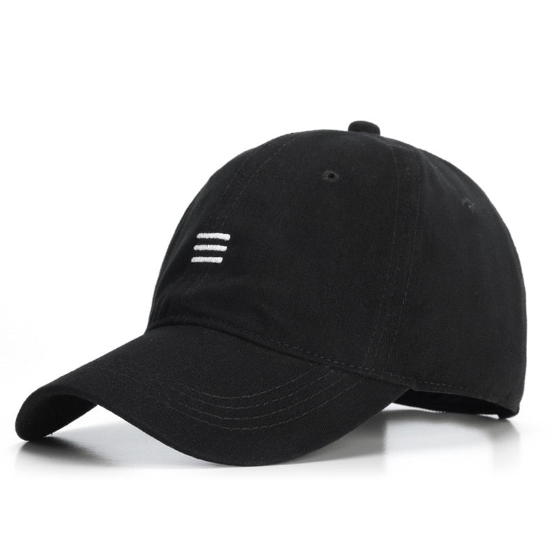 Casquette Brodée Three - Noir / Unique