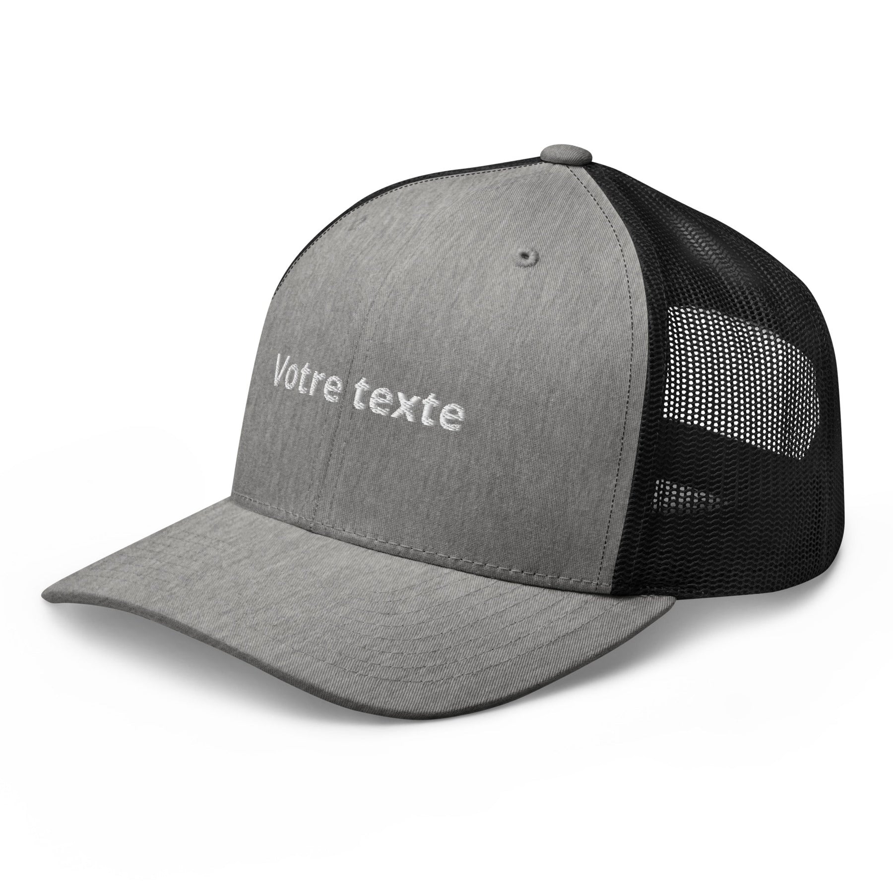 Casquette Brodée Trucker Personnalisable - Gris / Unique