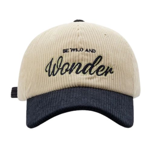 Casquette Brodée Wonder - Bleu / Unique