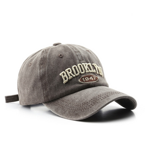 Casquette Broderie Brooklyn - Marron / Unique