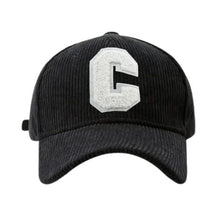 Casquette Broderie C Velours - Noir / Unique