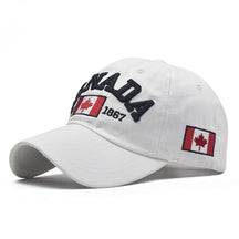 Casquette Broderie Canada - Blanc / Unique