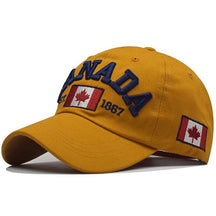 Casquette Broderie Canada - Orange / Unique