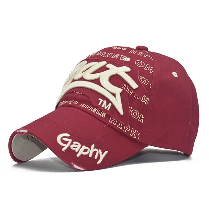 Casquette Broderie Gaphy - Rouge / Unique
