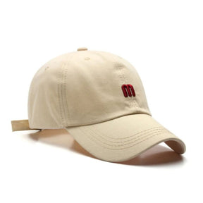 Casquette Broderie M - Beige / Unique