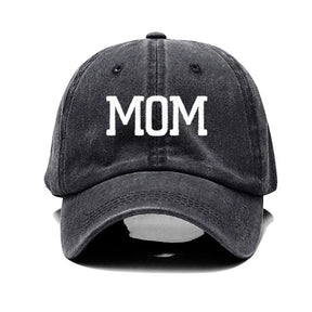 Casquette Broderie Mom - Gris / Unique