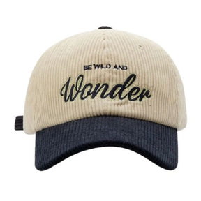 Casquette Broderie Wonder - Bleu / Unique
