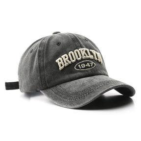 Casquette Brooklyn Brodée - Noir / Unique