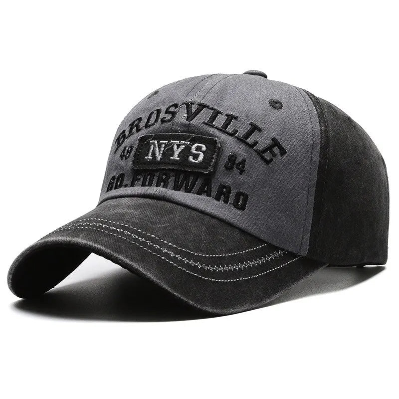 Casquette Brosville Vintage - Noir / Unique