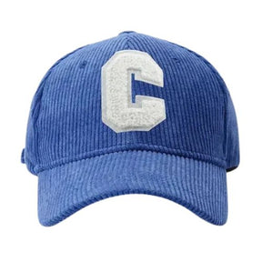 Casquette C Velours - Bleu / Unique