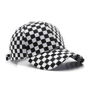 Casquette Carreaux - Noir / Unique