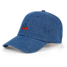 Casquette Cerise - Bleu / Unique