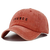 Casquette Chance Brodée - Orange / Unique