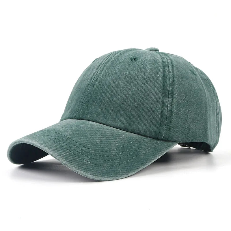 Casquette Classique Délavée - Vert / Unique