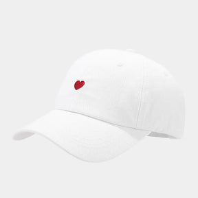 Casquette Coeur - Blanc / Unique