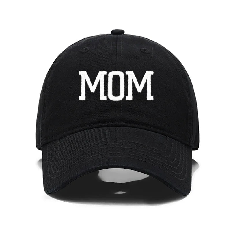 Casquette De Baseball Mom - Noir / Unique
