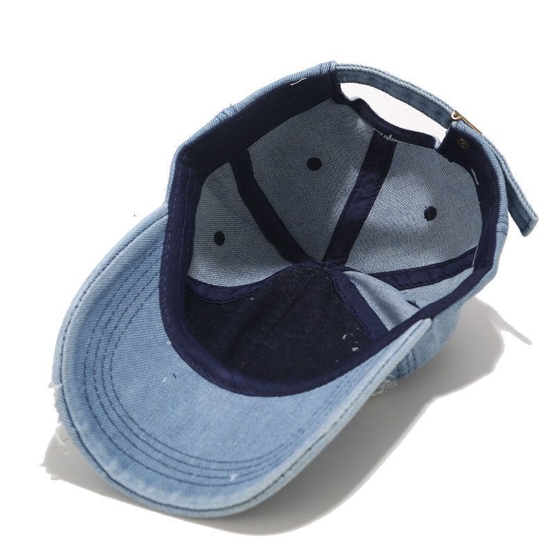 Casquette Denim Usée