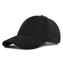 Casquette Effet Daim - Noir / Unique