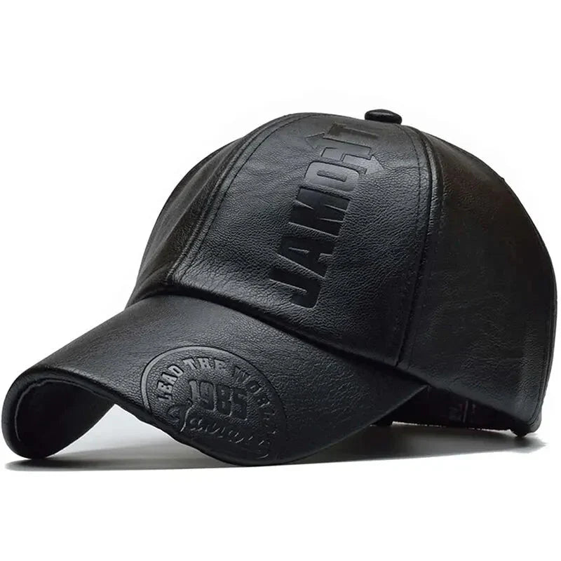 Casquette en Cuir Léger