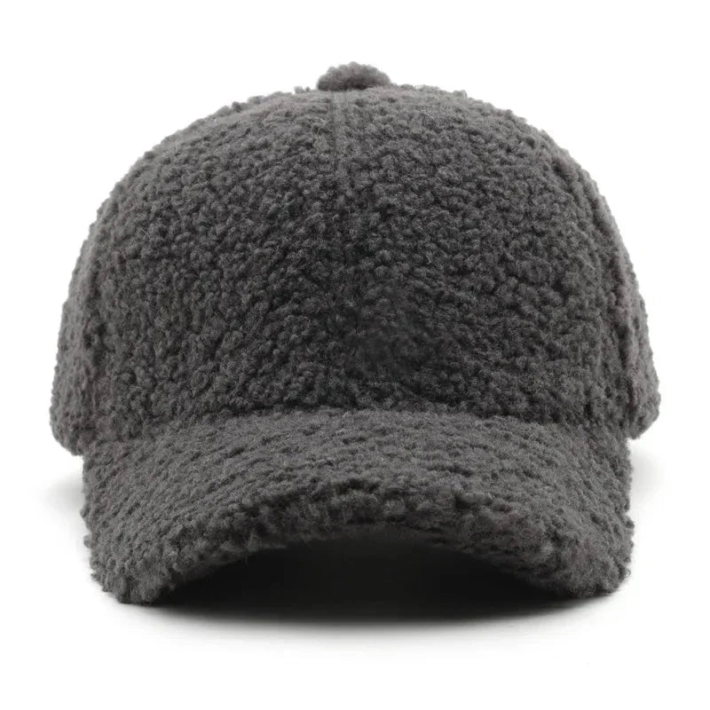Casquette en laine simple