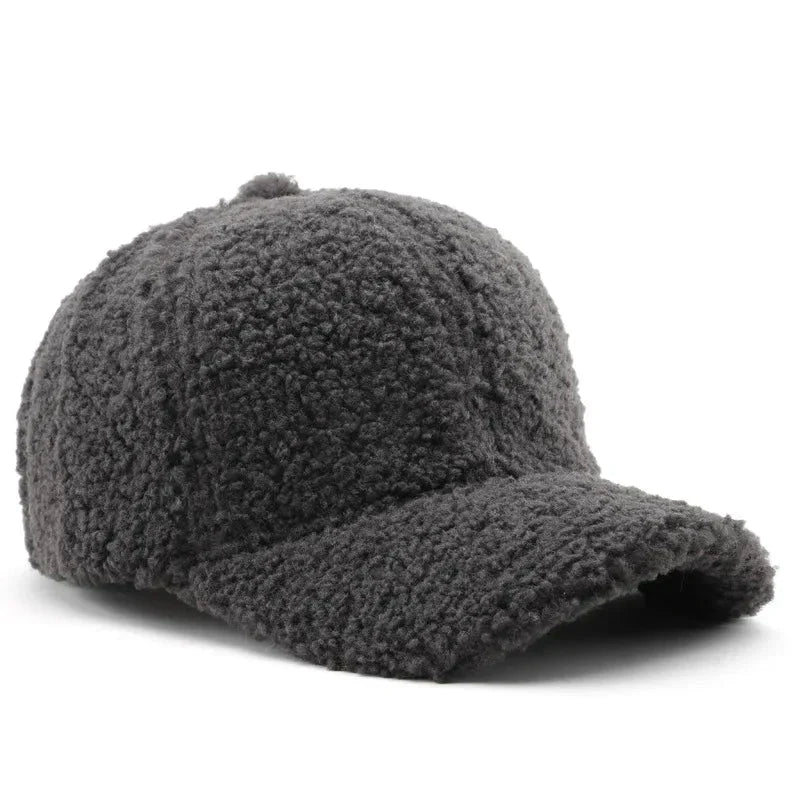 Casquette en laine simple