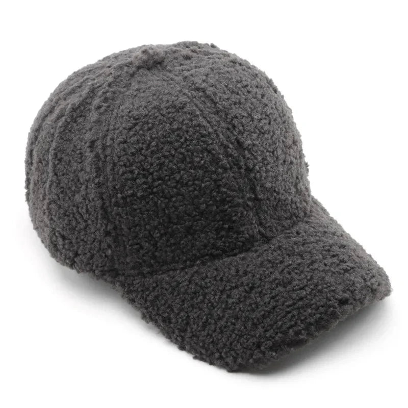 Casquette en laine simple