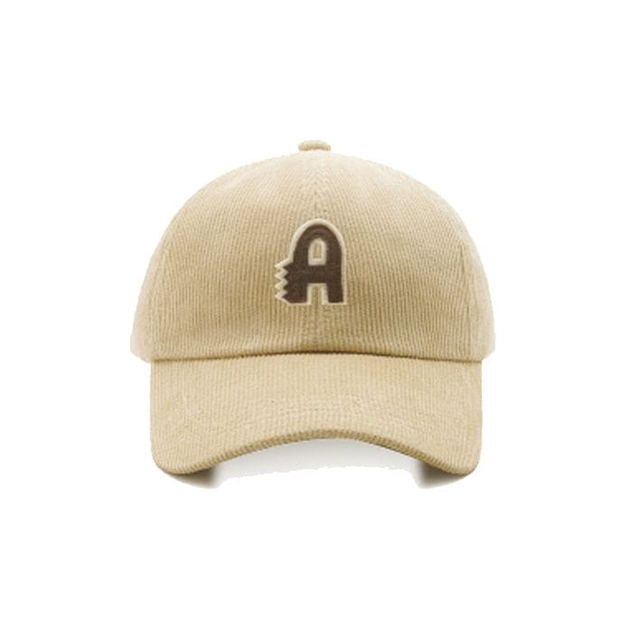 Casquette en velours A - Beige / Unique