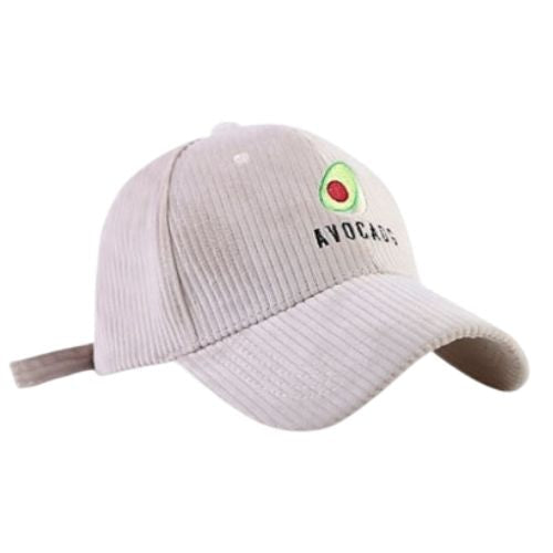 Casquette En Velours Avocat
