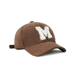 Casquette En Velours Brodée M